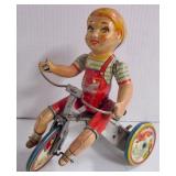 Wind-Up Tricycle Rider