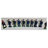 Lead Policeman & Fireman Figure