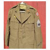 Many Vintage Uniforms