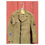 Army Jacket w/ patches