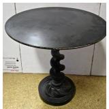 Metal Pedestal w/ Twisted Base