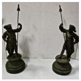 Pair of Vintage Statues