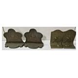 2 Pairs of Bookends