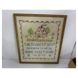 Framed Needlepoint
