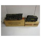 Engine & Tender w/ Boxes