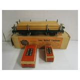 Lionel Standard Lumber Car w/ load