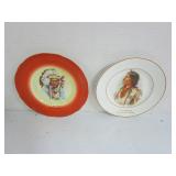 Vintage Indian Souvenir Plates