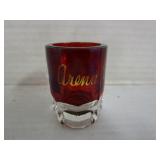 Arena NY Red Glass