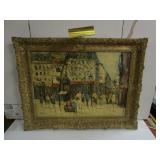 Oil On Canvas "PARIS"