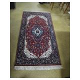 Oriental Style Throw Rug