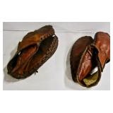 Vintage Baseball Gloves