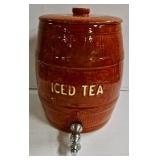 Stoneware Ice Tea Dispenser