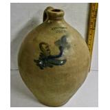 West Troy Decorated Ovoid Jug