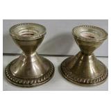 Weighted Sterling Candlesticks