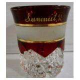 Summit NY souvenir glass