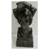 Cast Iron Bust -Columbus