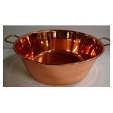 Vintage Copper Polished Pan