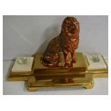 Lion Inkwell
