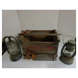 Lanterns & Crate