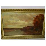 Hudson River School Painting