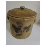 2 Gallon Floral Crock w/Lid