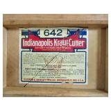Label on Kraut Cutter