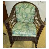 Wicker Rocking Chair