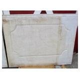 Matching White Marble Slab