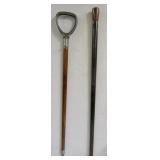 Cane w/ Shot Glass & Cane w/ Seat