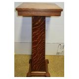 Oak Pedestal