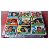 1960 Topps Baseball Card Lot of 409 Cards