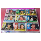 1960 Topps Baseball Card Lot of 409 Cards