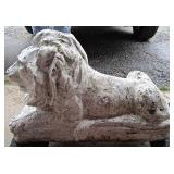 Victorian Era Garden Lion