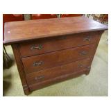 Oak 3 Drawer Dresser