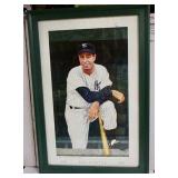 Joe DiMaggio Artist Signed Print