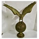 Metal Eagle On Globe