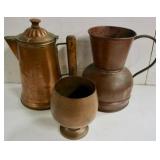 Vintage Copper Pots