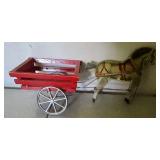 Horse & Carriage Toy