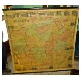 1856 Jay Gould Map Delaware Co. 