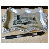 Brooklyn Bridge Ashtray-Circa 1900