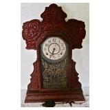 Oak Gingerbread Clock