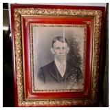 Portrait In Mahogany Frame