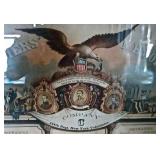 144th Regiment NY Civil War Honor Roll, Framed & Original, Many Local Names