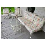 6 Piece Iron Porch Set w/ Cushions