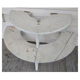 Half Round Plant Stand