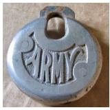 Army Padlock