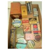 Advertising tins