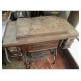 Oak Treadle Sewing Machine
