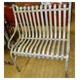 Wrought Iron Bench