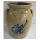 1 1/2 Gallon Bennington Vt. Jar w/ Blue